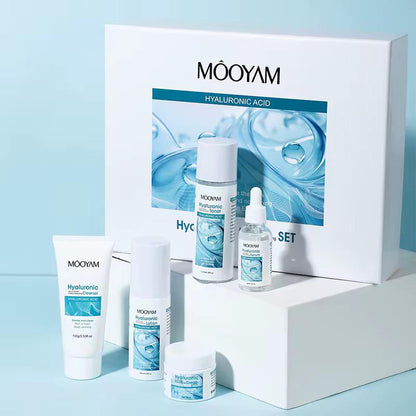 MOOYAM Hyaluronic Acid Complete Facial Care Box – Ultimate Hydration & Youthful Glow